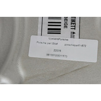 2014 2015 2016 Porsche Cayman 981 Carpet Behind Seat Engine Access OEM