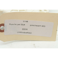 2012-2019 Porsche 911 Boxster Cayman Front Power Window Motor Left Driver OEM