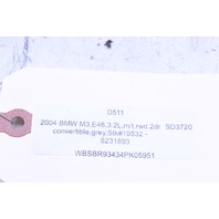 2001-2006 BMW 325ci 330ci M3 Convertible Rear Trunk Handle 51138231892 OEM