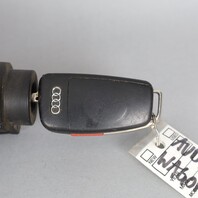 2006 Audi A3 Ignition Switch Cylinder Housing Key Fob OEM Used