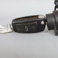 2006 Audi A3 Ignition Switch Cylinder Housing Key Fob OEM Used