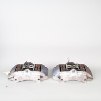 07-15 Audi Q7 04-10 Touareg Front Brake Caliper Pair Set Calipers OEM Used