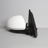 2009-2017 Volkswagen Tiguan Left Side View Door Mirror Candy White OEM Used