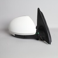 2009-2017 Volkswagen Tiguan Left Side View Door Mirror Candy White OEM Used