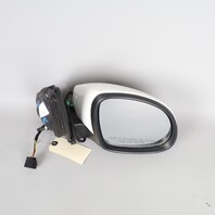 2009-2017 Volkswagen Tiguan Left Side View Door Mirror Candy White OEM Used