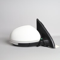 2009-2017 Volkswagen Tiguan Left Side View Door Mirror Candy White OEM Used