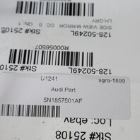 2009-2017 Volkswagen Tiguan Left Side View Door Mirror Titanium Black OEM Used