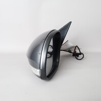 2009-2017 Volkswagen Tiguan Left Side View Door Mirror Titanium Black OEM Used