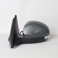 2009-2017 Volkswagen Tiguan Left Side View Door Mirror Titanium Black OEM Used