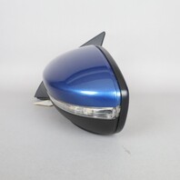 2009-2016 Volkswagen EOS Left  Door Mirror Rising Blue 1Q1857507AM OEM Used