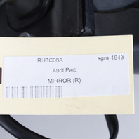2009 Audi A4 Sedan Right Door Mirror Grey 8K1857410E OEM Used