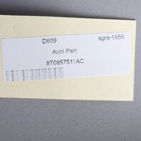 2013-2016 Audi A4 A5 Q5 Inside Rear View Mirror Auto Dim 8T0857511AC OEM Used