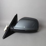 2009-2014 Audi Q5 Left Door Mirror Monsoon Gray 8R1857409L OEM Used