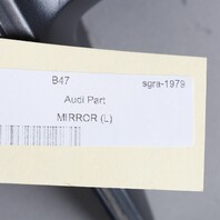 2009-2014 Audi Q5 Left Door Mirror Monsoon Gray 8R1857409L OEM Used