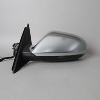 2014-2016 Audi A6 S6 Left Aluminum Door Mirror 4G1857409AE OEM Used