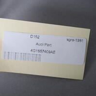 2014-2016 Audi A6 S6 Left Aluminum Door Mirror 4G1857409AE OEM Used