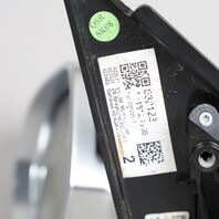 2014-2016 Audi A6 S6 Left Aluminum Door Mirror 4G1857409AE OEM Used