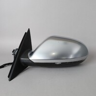 2014-2016 Audi A6 S6 Left Aluminum Door Mirror 4G1857409AE OEM Used