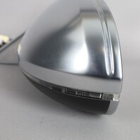 2014-2016 Audi A6 S6 Left Aluminum Door Mirror 4G1857409AE OEM Used