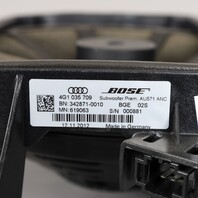 2012-2018 Audi A6 S6 Rear Center Speaker Subwoofer BOSE 4G0035297 OEM Used