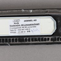 2013-2018 Audi S6 Illuminate Door Sill Entry Trim Set 4G0947405H OEM Used