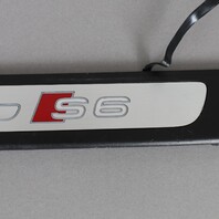 2013-2018 Audi S6 Illuminate Door Sill Entry Trim Set 4G0947405H OEM Used