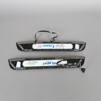 2013-2018 Audi S6 Illuminate Door Sill Entry Trim Set 4G0947405H OEM Used
