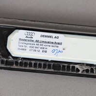 2013-2018 Audi S6 Illuminate Door Sill Entry Trim Set 4G0947405H OEM Used