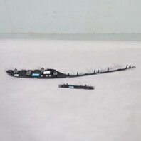 2013-2018 Audi S6 Carbon Fiber Console Door Trim Set OEM Used