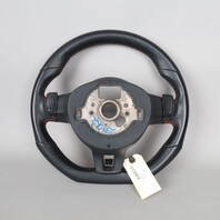2010-2014 Volkswagen GTI Jetta GLI Steering Wheel Flat Bottom 5K0419091 OEM Used