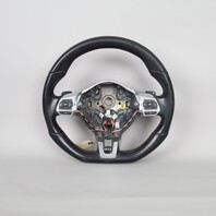 2010-2014 Volkswagen GTI Jetta GLI Steering Wheel Flat Bottom 5K0419091 OEM Used