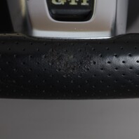 2010-2014 Volkswagen GTI Jetta GLI Steering Wheel Flat Bottom 5K0419091 OEM Used