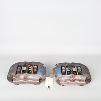 07-15 Audi Q7 04-10 Touareg Rear Brake Caliper Pair Set Calipers OEM Used