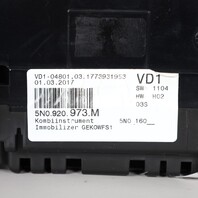 2017 Volkswagen Tiguan Speedometer Instrument Cluster 5N0920973M OEM Used