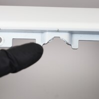 2012-2019 Volkswagen Beetle Dash Radio Stereo Trim Candy White OEM Used NOTE