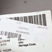 2012-2016 Audi A6 2.0 A/C Compressor 4G0260805D OEM Used