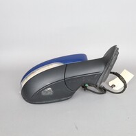 2009-2016 Volkswagen EOS Right Door Mirror Rising Blue 1Q1857508BG OEM Used