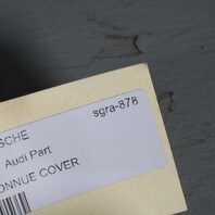 2013-2016 Audi A4 Allroad Rear Cargo Cover Black OEM 8K9863553B