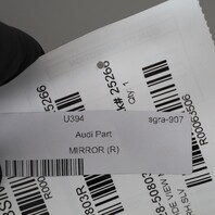 2009-2014 Audi Q5 Right Side View Door Mirror