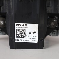 2011-2017 Volkswagen Tiguan Turn Signal Wiper Column Switch 5K0953502M OEM Used