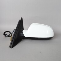 2010-2016 Audi A4 Left Door Mirror Side View Black 8K1857409AG OEM Used