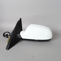 2010-2016 Audi A4 Left Door Mirror Side View Black 8K1857409AG OEM Used