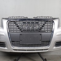 2006-2008 Audi A3 Front Bumper Cover With Grilles 8P4807105B OEM Used