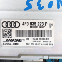 2007-2011 Audi A6 S6 BOSE Amp Amplifier 4F0035223P OEM Used