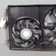 2013-2015 Volkswagen Passat Radiator Fan With Shroud 1K0121207BB OEM Used