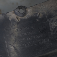 2004-2007 BMW 645ci 650i Front Left Driver Fender Liner OEM 51717009716