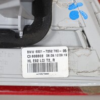 2011-2013 BMW 328i 335i M3 E92 Coupe Right Tail Light 63217252780 OEM