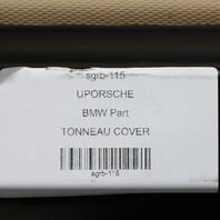 2007-2013 BMW X5 Rear Cargo Cover Shade Beige 51476967904 OEM