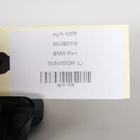 2003-2008 BMW Z4 E85 Left Driver Sun Visor Black OEM 51167153229