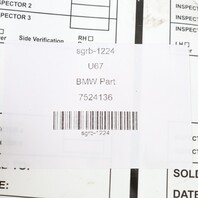 2004-2006 BMW 545i 645i 745i X5 Mass Air Flow Meter OEM